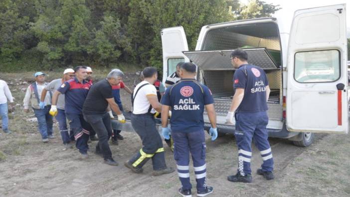 Burdur'da kuyu kazısında göçük: 1 ölü