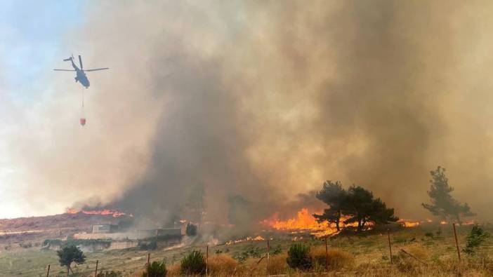 Çanakkale yangınında son durum ne? Bakan açıkladı