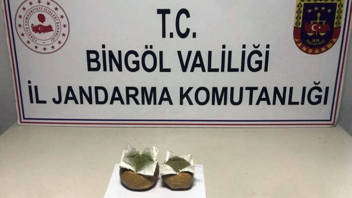 Bingöl’de kök keneviri ve toz esrar ele geçirildi!