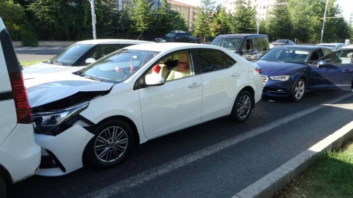 Malatya'da zincirleme kaza