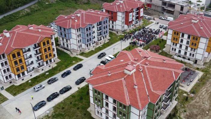 Afetzedeler için Sinop Ayancık'ta 158 konut inşa edilecek