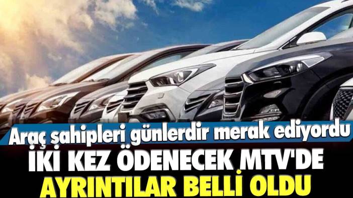 Ek MTV'yi kimler ödeyecek? Detaylar netleşti