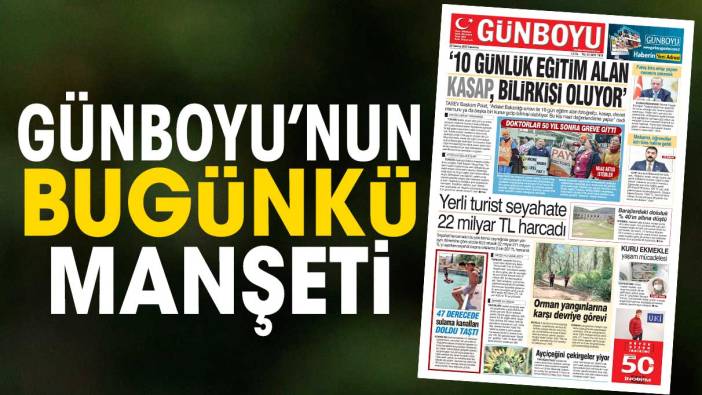 22 Temmuz 2023 Gazetesi