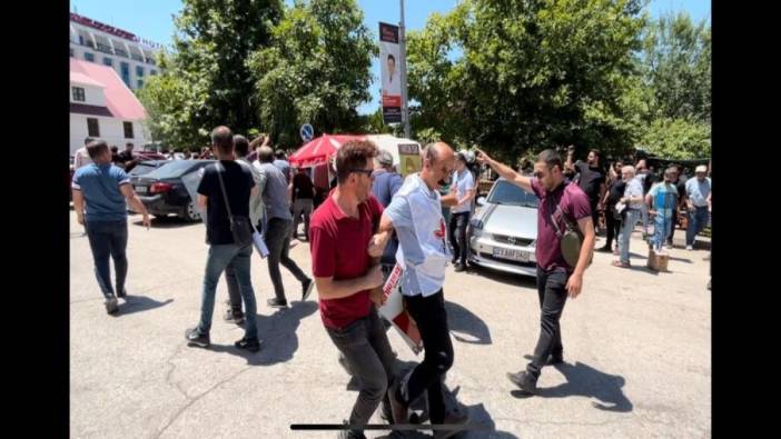 Tunceli'de İHD ile polis arasında açıklama gerginliği