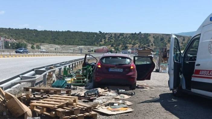 Kastamonu'da gurbetçi aile kaza geçirdi: 2 yaralı