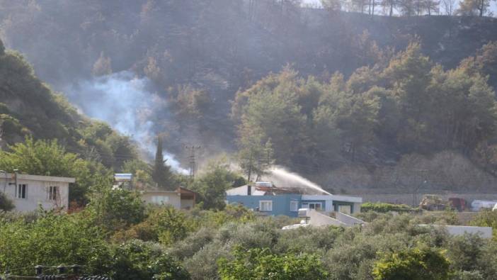 Hatay'daki orman yangınında yeni gelişme