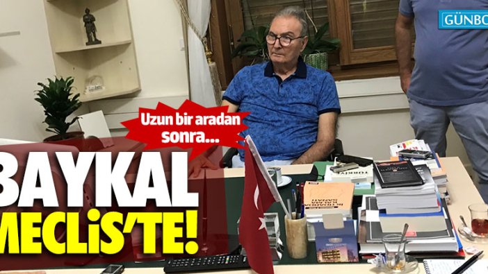 Deniz Baykal Meclis'te