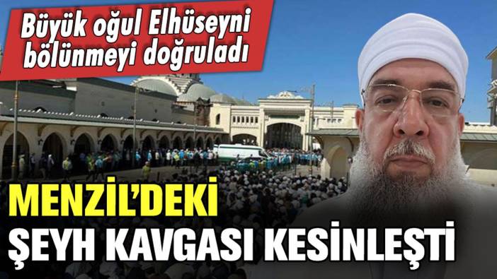 Menzil'deki şeyh kavgası kesinleşti: Büyük oğul Elhüseyni'den açıklama geldi