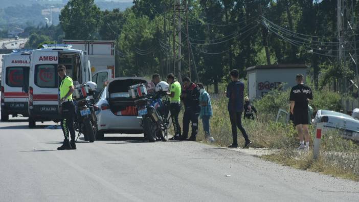 Sinop'ta otomobil su kanalına sürüklendi: 7 yaralı