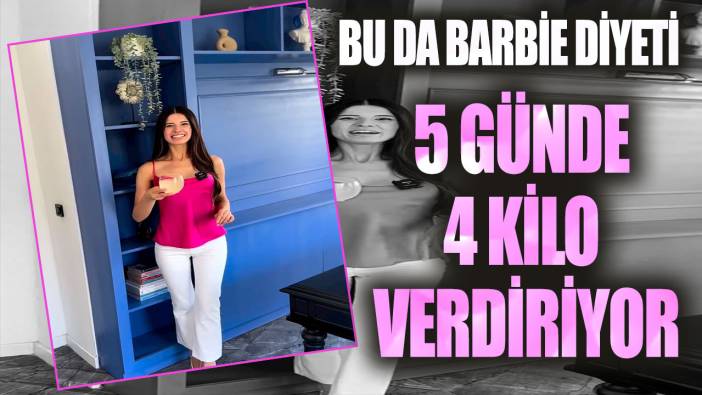 Barbie diyetiyle pantolonunuz bollaşacak, incecik bele sahip olacaksınız: 5 günde 4 kilo verdiriyor