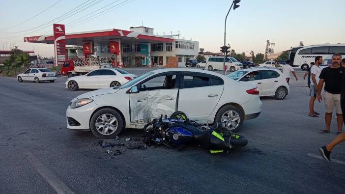 Metrelerce havada uçtu: O anlar kameraya böyle yansıdı