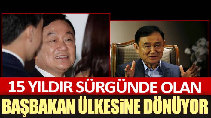 15 yıldır sürgünde olan başbakan ülkesine dönüyor