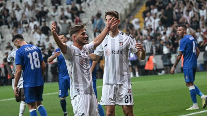 Beşiktaş formasıyla ilk golünü attı! Gurur veren tablo!