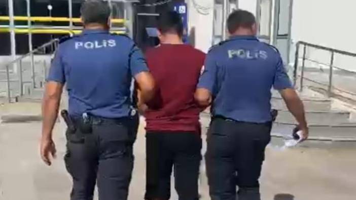 Hatay'da hasarlı binadan kombi çalan hırsız tutuklandı