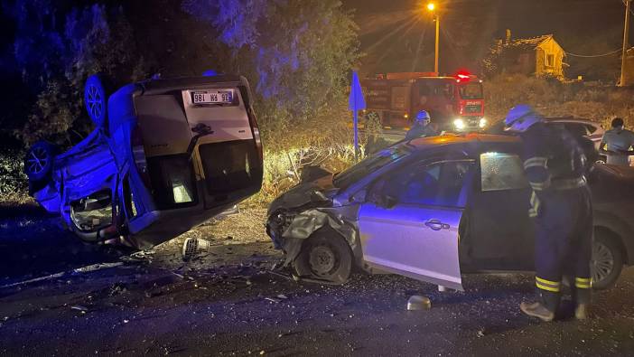 Eskişehir’de iki araç çarpıştı: 1’i ağır 6 kişi yaralı