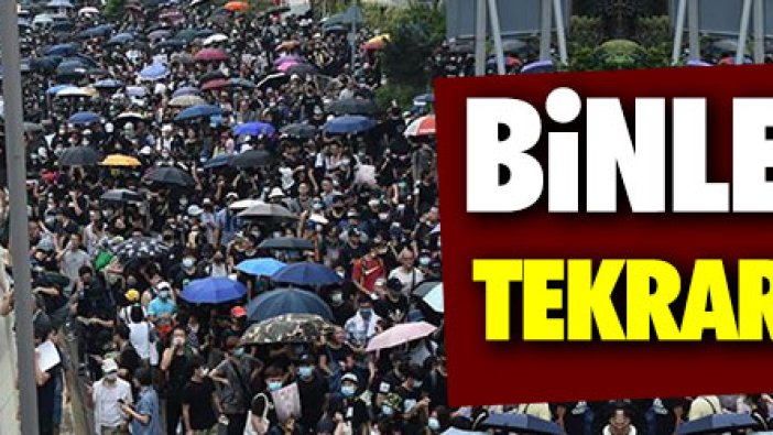 Hong Kong’da protestocular tekrar yollarda