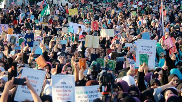 Diyarbakır’da Kur'an-ı Kerim'e Saygı mitingi