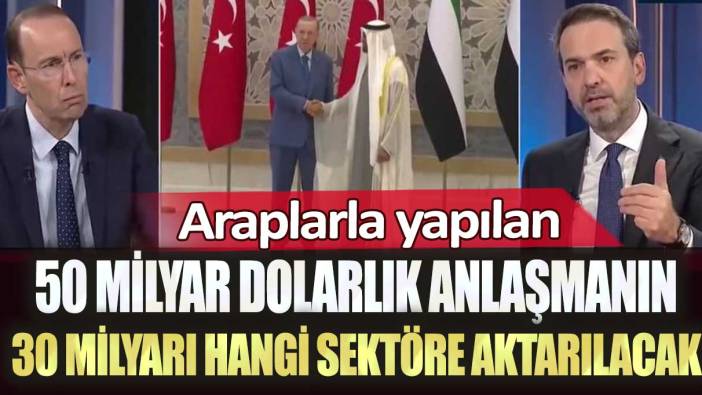 Alparslan Bayraktar A Haber'e konuştu: Araplarla yapılan 50 milyar dolarlık anlaşmanın 30 milyarı hangi sektöre aktarılacak