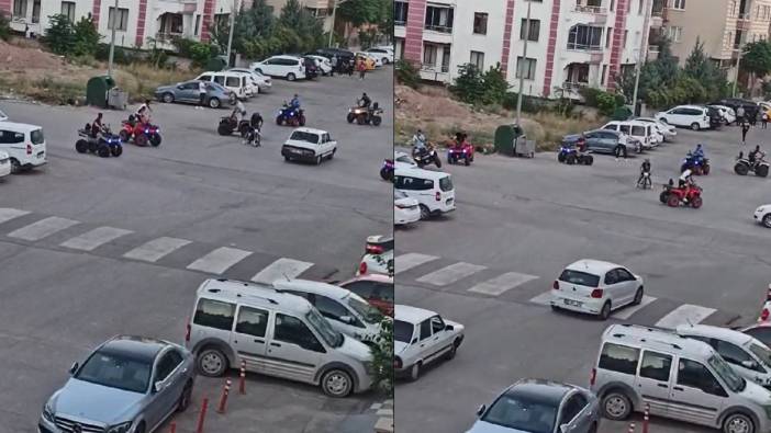 Sokakta ATV ile drift atanlara büyük ceza