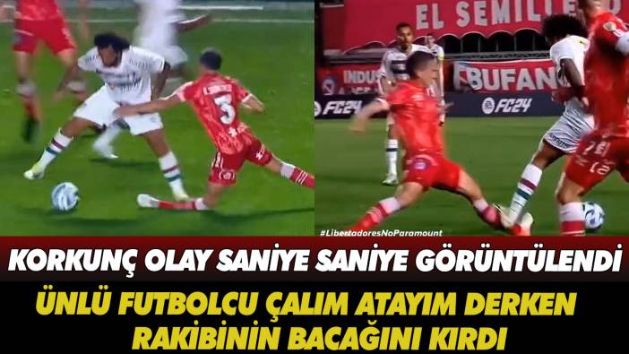 Ünlü futbolcu Marcelo çalım atayım derken rakibinin ayağını kırdı