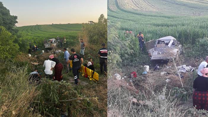 Karacabey’de feci kaza:11 yaralı, 3 ölü