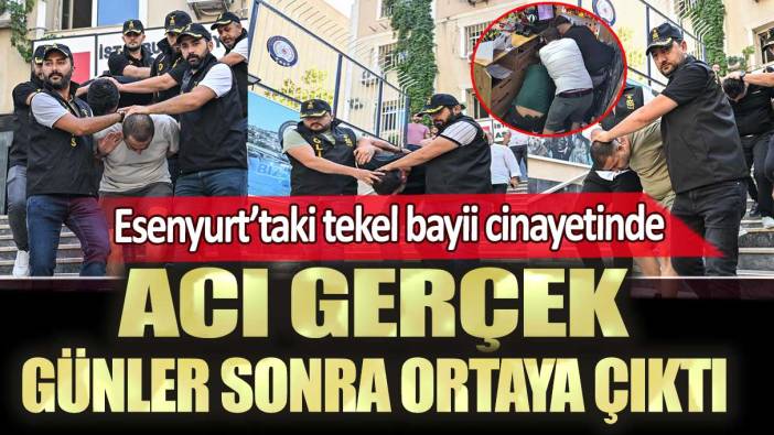 Esenyurt’taki tekel bayii cinayetinde acı gerçek günler sonra ortaya çıktı