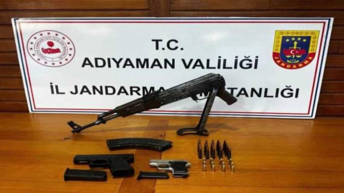 Adıyaman'da kaçak silah operasyonu: 1 tutuklama