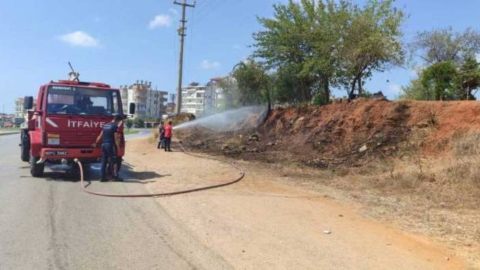 Manavgat’ta çıkan yangını kontrol altına alındı