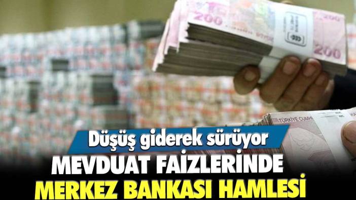 Bankada hesabı olan herkesi ilgilendiriyor! Mevduat faizlerinde Merkez Bankası hamlesi