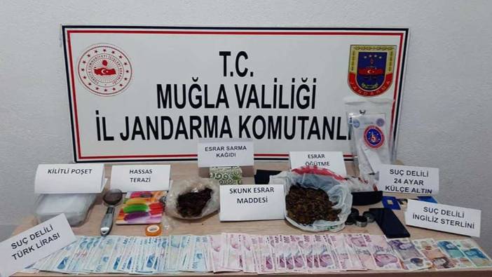 Muğla’nın 7 ilçesinde uyuşturucu operasyonu