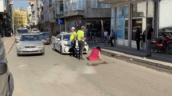 Edirne’de alkollü kadın caddeyi birbirine kattı