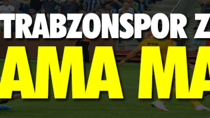 Trabzonspor, Yeni Malatyaspor'u 2-1 yendi!