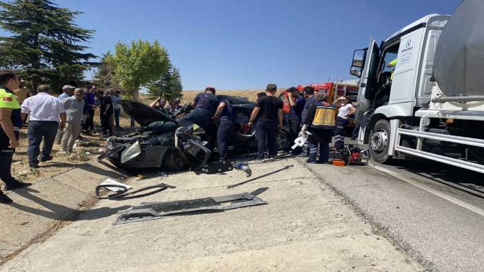 Cenaze dönüş yolunda kaza: 1 ölü, 3 yaralı