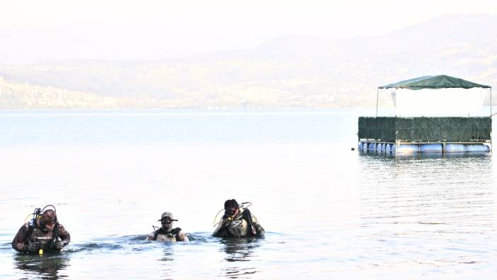 Sapanca Gölü'nde hayalet ağ operasyonu