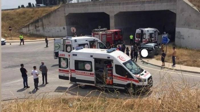 Amasya'da zincirleme kaza: 1 ölü, 3 yaralı