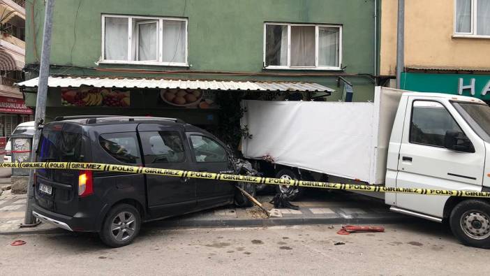 Bursa'da yok böyle talihsizlik dedirten kaza