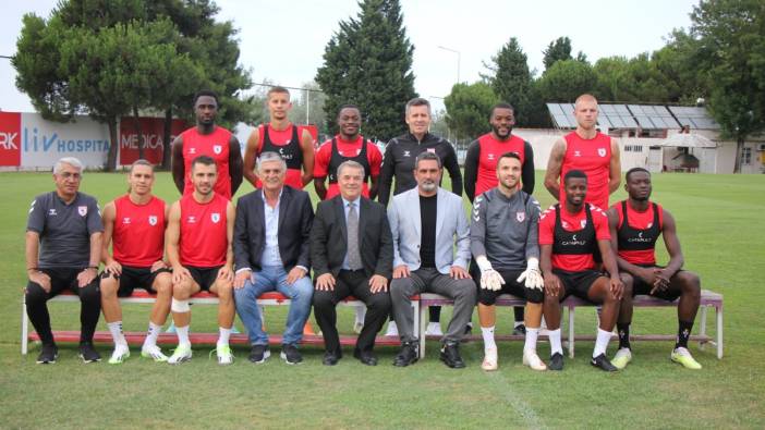 Samsunspor’un 10 yeni transferi görücüye çıktı