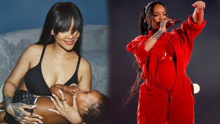 Ünlü şarkıcı Rihanna ikinci kez anne oldu