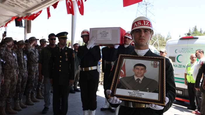 Şehit Piyade Uğur Özdemir, son yolculuğuna uğurlandı