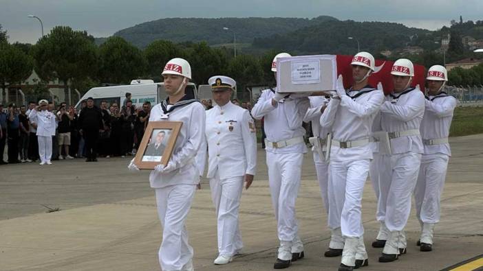 Şehidin naaşı memleketi Zonguldak’a geldi