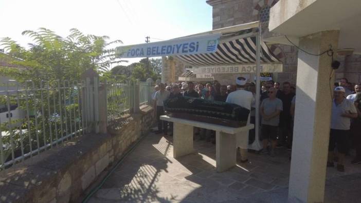 İzmir'de damadının öldürdüğü adam son yolculuğuna uğurlandı