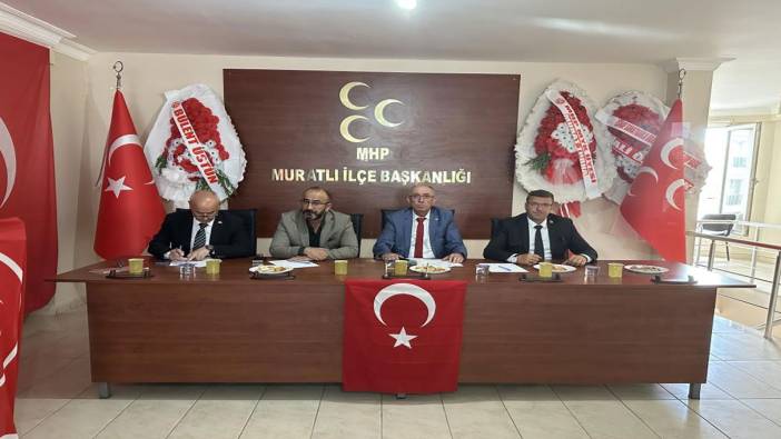 MHP Muratlı İlçe Kongresi yapıldı