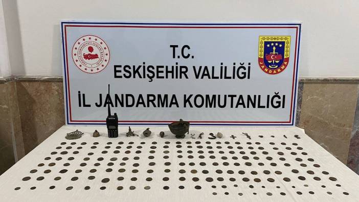 Eskişehir’de jandarmadan tarihi eser operasyonu