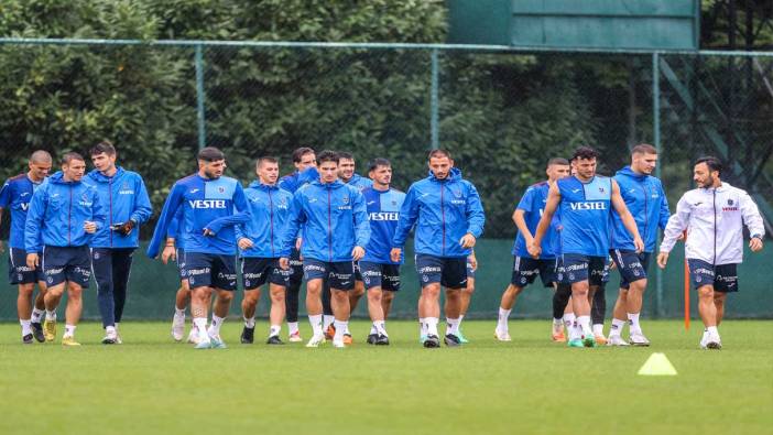 Trabzonspor, Galatasaray maçı hazırlıklarına başladı