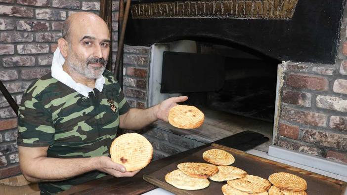 Çörek ustasının sıcakla imtihanı