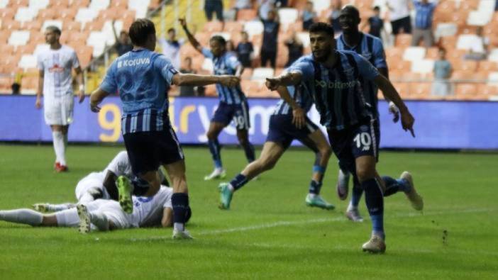 Adana Demirspor Belhanda ile güldü! Çaykur Rizespor'u mağlup etti