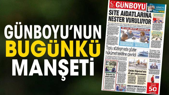 14 Ağustos 2023 Gazetesi