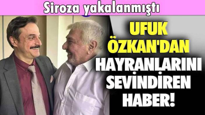 Ufuk Özkan'dan hayranlarını sevindiren haber! Setlere geri döndü