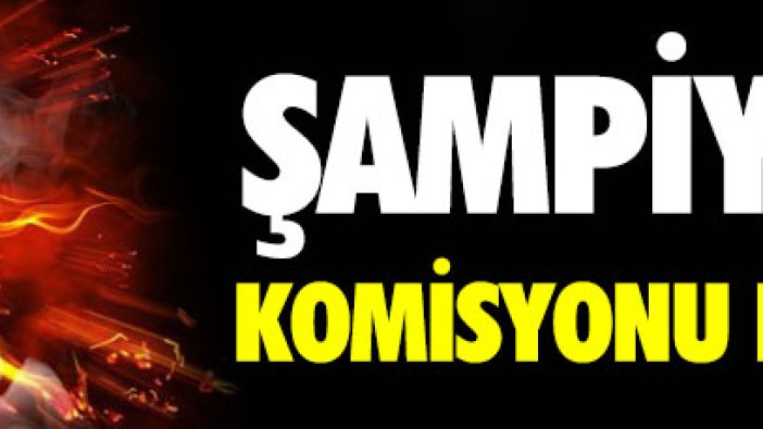 Galatasaray şampiyonluk komisyonu kuruyor