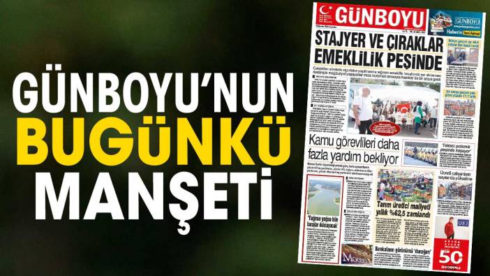 16 Ağustos 2023 Gazetesi